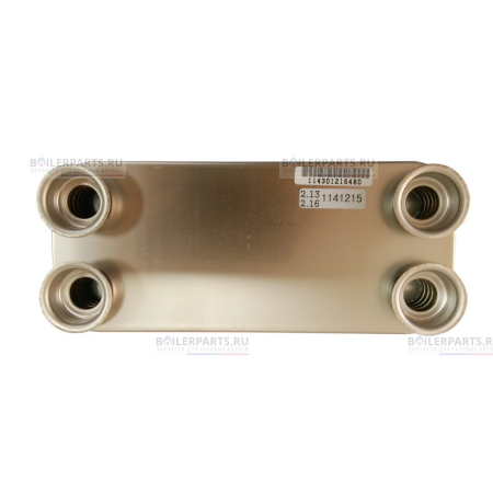 Теплообменник вторичный 190 мм 12 пластин MASTER GAS ZILMET 52060582