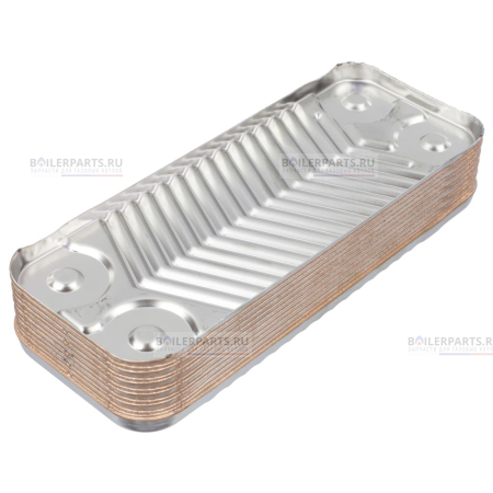 Теплообменник вторичный 190 мм 12 пластин VIESSMANN ZILMET 52060599