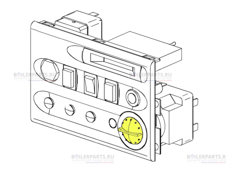 Вращающаяся рукоятка для котлов Baxi Slim HP 5332570