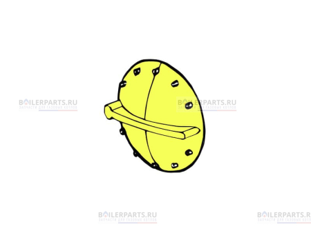 Вращающаяся рукоятка для котлов Baxi Slim HP 5332570