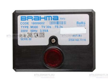 Топочный автомат Brahma M300 18009002 для котлов Elco 65073728