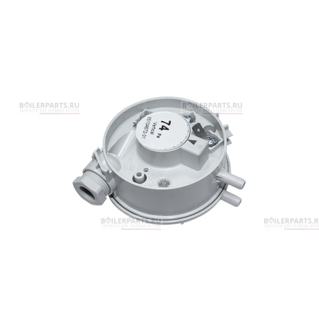 Прессостат (пневмореле) реле давления дыма HUBA CONTROL 74 Pa ARISTON 65104672