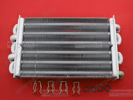 Теплообменник первичный битермический 270 мм ARISTON VALMEX 65105094