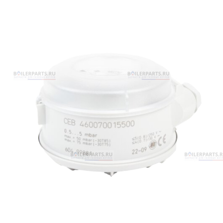 Прессостат (пневмореле) реле давления воздуха HUBA CONTROL 0.5-5 mBar ELCO 65300020
