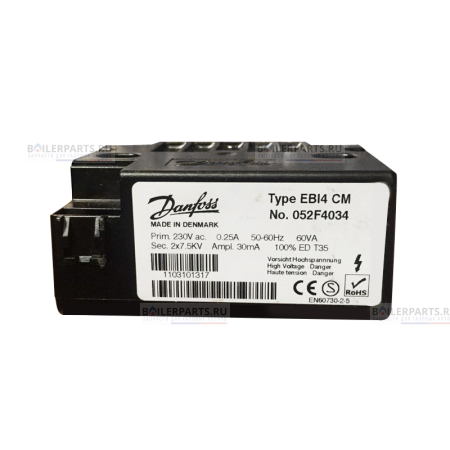 Трансформатор розжига DANFOSS 65323259