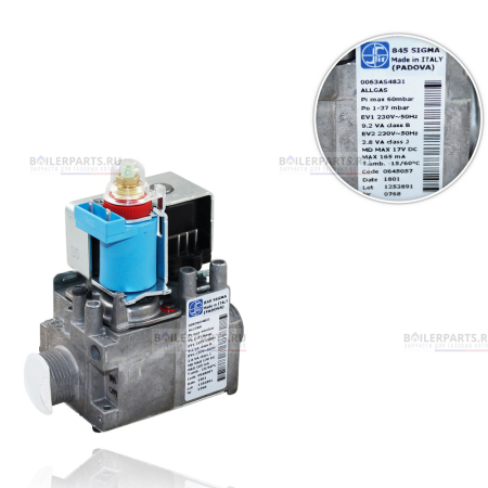 Газовый клапан SIME G 3/4 ISO 228 10 bar SIT 6243827