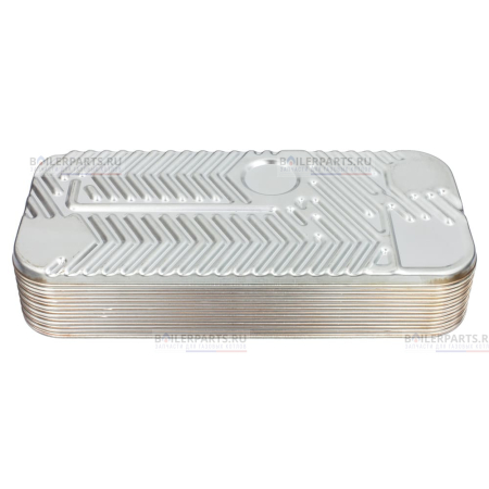 Теплообменник вторичный 190 мм 18 пластин SIME ZILMET 6281525