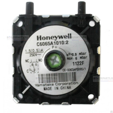 Прессостат (пневмореле) реле давления воздуха HONEYWELL 0.9-6 mBar BAXI 628620
