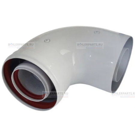 Колено соединения с 6-ти элементным котлом FONDITAL 6curvcol03