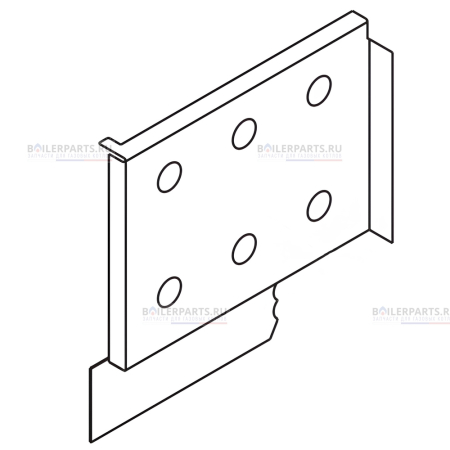 Правая стенка ALPHATHERM 6FIACAFU02