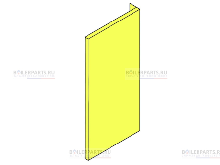 Боковая реверсивная панель на 7 секций для котлов Fondital 6PANNELL55