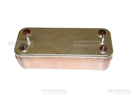 Теплообменник вторичный 190 мм 26 пластин BERETTA ZILMET 6SCAMPIA03