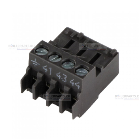 Клемма 4-полюсная SR коричневая BUDERUS 7747023987