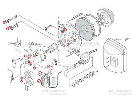 Мелкие детали для котлов Viessmann 7820053
