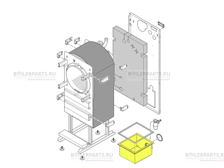 Ящик для сбора отходящих газов CM3 для котлов Viessmann 7824827