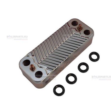 Теплообменник вторичный 190 мм 16 пластин VIESSMANN ZILMET 7827951