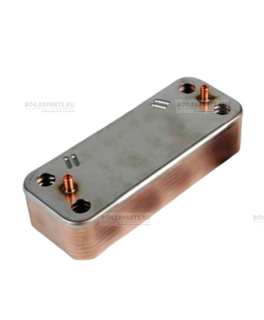 Теплообменник вторичный 190 мм 16 пластин VIESSMANN ZILMET 7828043