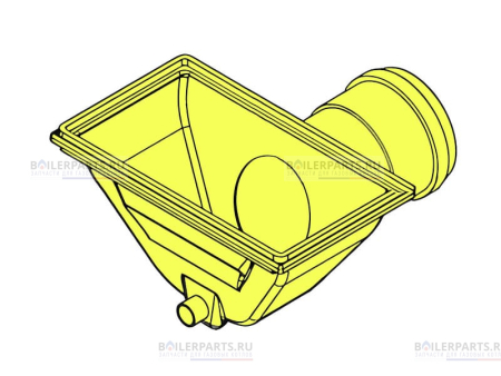 Кожух отходящих газов AWT XX2 для котлов Viessmann 7837554