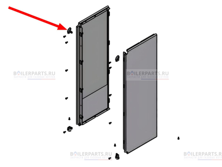 Уголок облицовочный левый нижний E.C.A. 7006907116