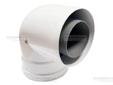 Коаксиальный отвод полипропиленовый для котлов Baxi 71408871