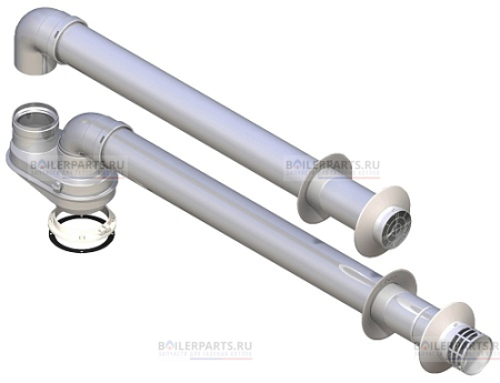 Параллельный проход через наружную стену 80/80 для котлов Viessmann 7246542