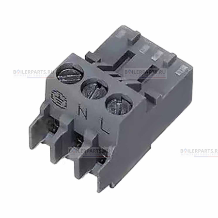 Штекерный соединитель Rast 5, 3-полюсный для котлов Vaillant 733734