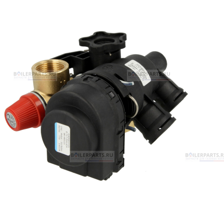Трёхходовой вентиль KSBR11/ZWR18 для котлов Bosch/Buderus/Junkers 87170100620