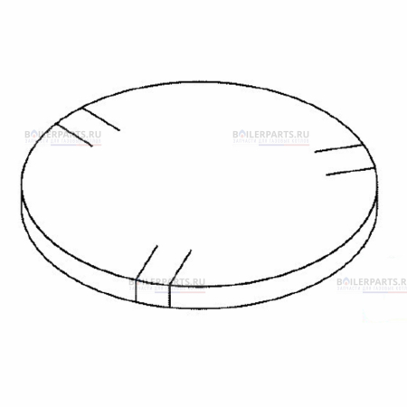 Нижняя теплоизоляция бака для котлов Bosch/Buderus/Junkers 400/500 SU 50/800 87185418120