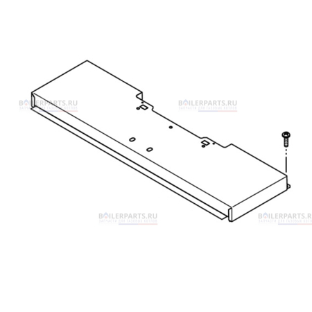 Панель верхняя передняя 6 секций MEE для котлов Bosch/Buderus/Junkers 8738127477
