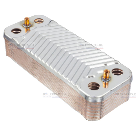 Теплообменник вторичный 190 мм 14 пластин NEVALUX ZILMET 95000683