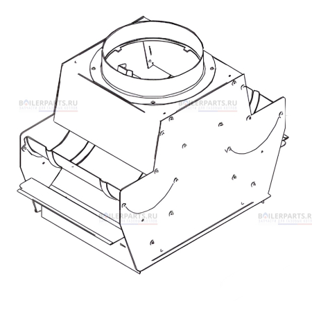 Комплект дымового колпака ALPHAHERM 95213764