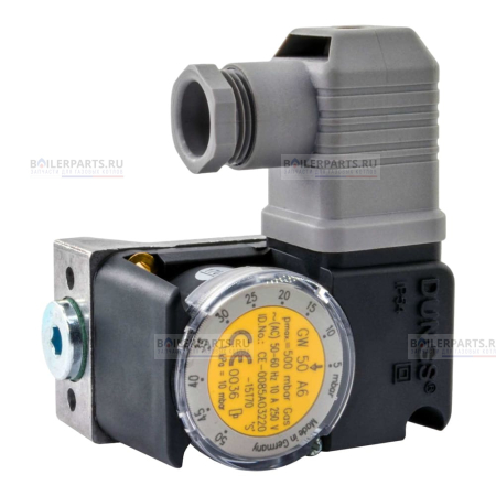 Реле давления с розеткой GW 50 A6 для котлов Viessmann 9556329