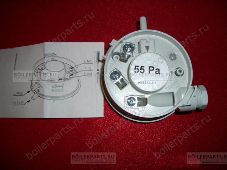 Прессостат (пневмореле) реле давления воздуха HONEYWELL 0.55-6 mBar ARISTON 998484