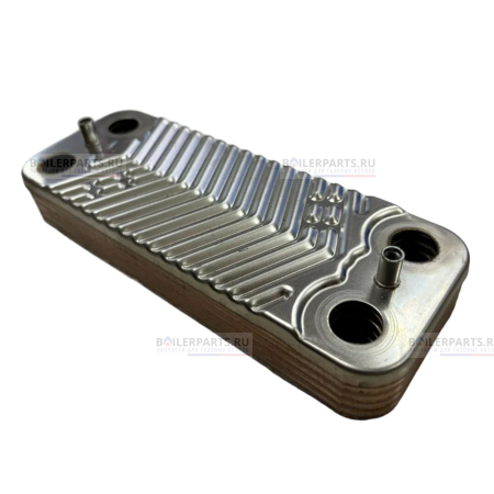 Теплообменник пластинчатый (вторичный) 10 пластин для котлов Kiturami S792000006