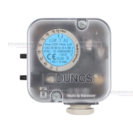 Датчик-реле давления DUNGS LGW 3 A2 Ag-M-V9 107409