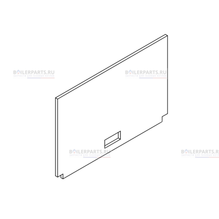 Термоизоляция камеры сгорания передняя BAXI  6308110162