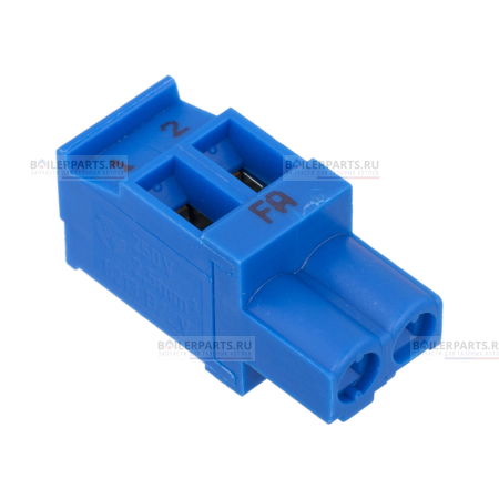 Клемма 2-конт. синяя FA Buderus 07079228