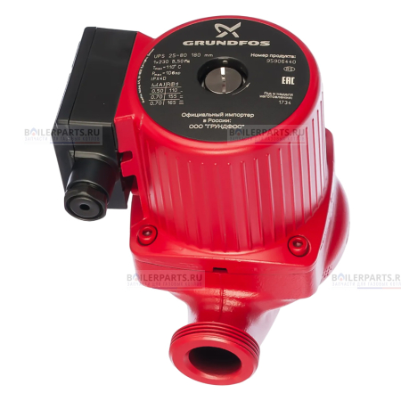Циркуляционный насос Grundfos UPS 25-80 95906440