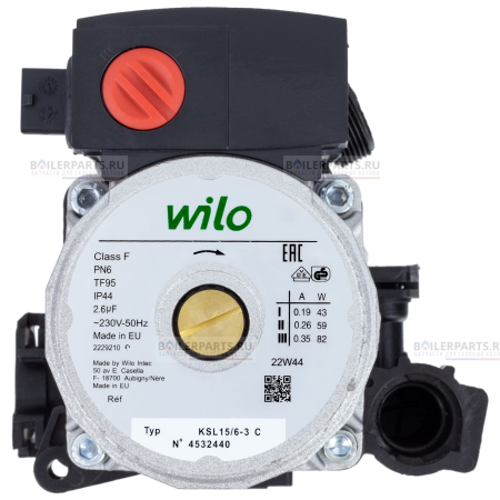 Насос в сборе VAILLANT KSL 15/6 WILO 0020020023