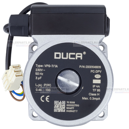 Голова насоса VAILLANT VPG (до 2015 года 3 пина) DUCA 0020025042