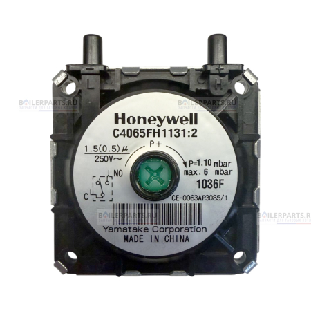 Прессостат (маностат) реле давления дыма Honeywell FERROLI 39817510