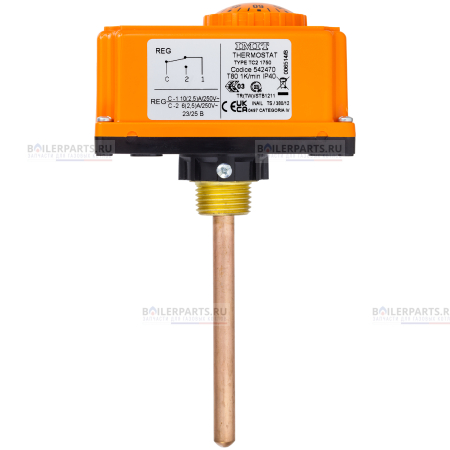 Термостат капиллярный погружной  BERETTA, BAXI, FERROLI, ARISTON, PROTHERM IMIT 542470