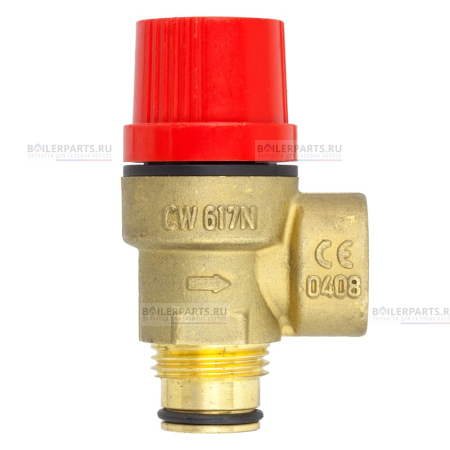 Клапан предохранительный 3 bar BOSCH, BUDERUS, JUNKERS PAKKENS 87074010260