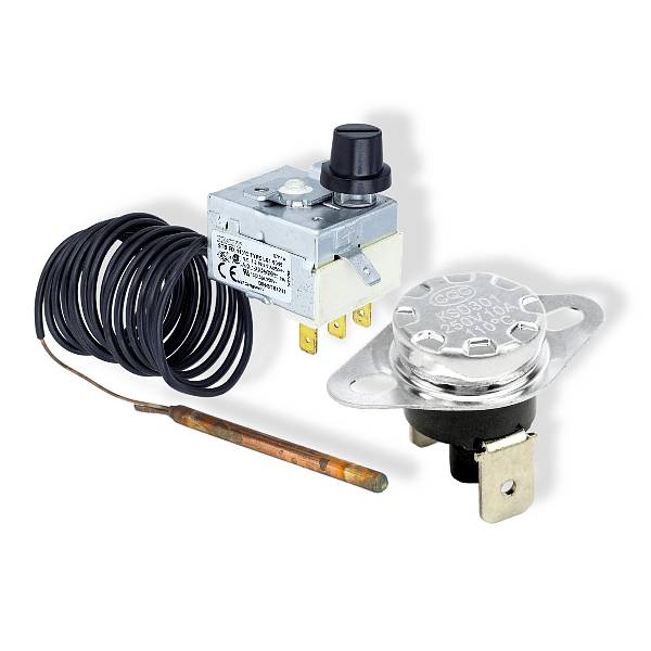 Термостаты по перегреву и безопасности, терморегуляторы, регуляторы температуры